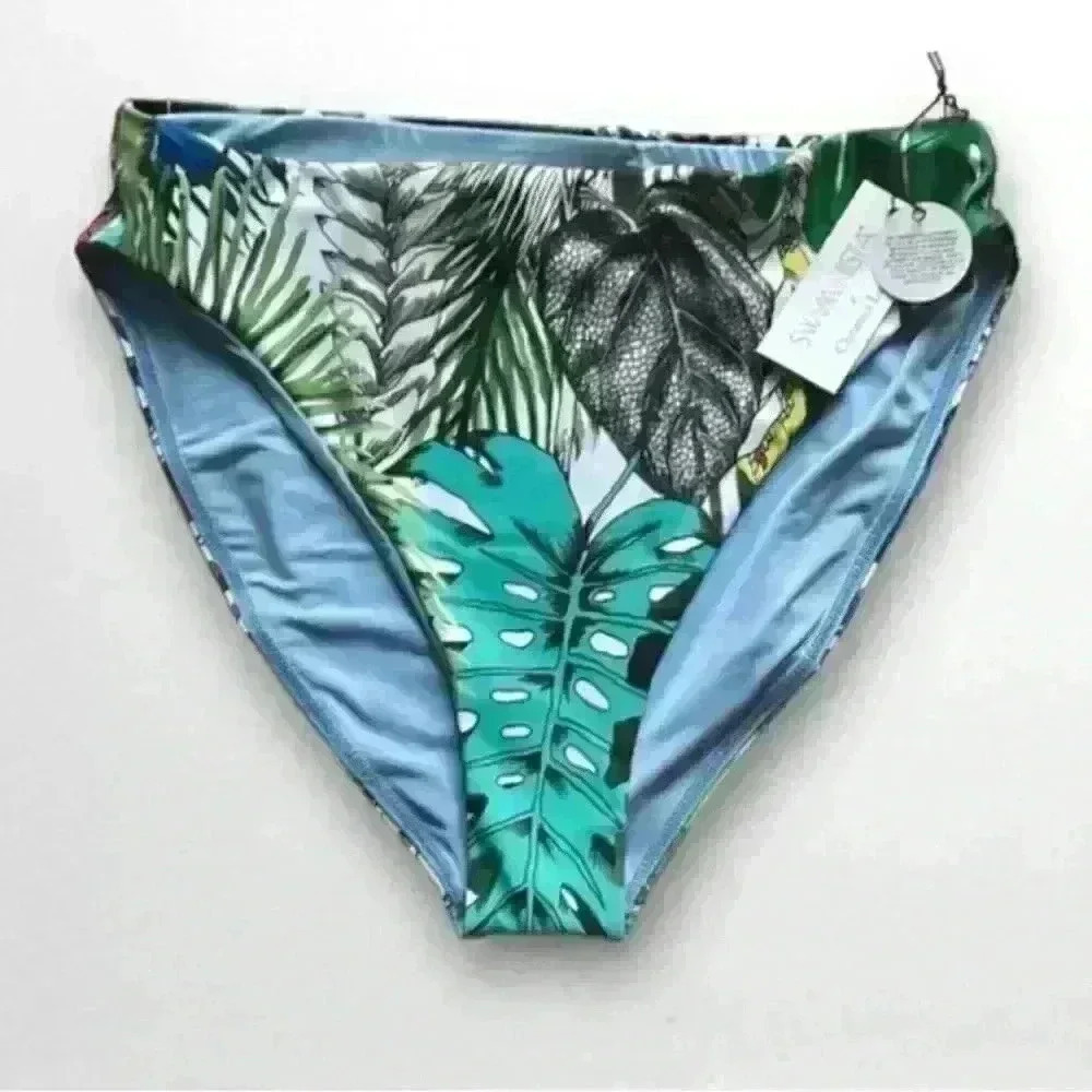 Swiminista Christian Lacroix Jardin Exo’Chic fabulous bottom Size XS NWT​